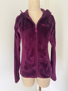 Women’s Fuchsia Marmot Luster Zip-up Hoody- Size Medium